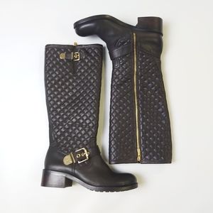 Vince Camuto Wenters Quilted Tall Riding Boots